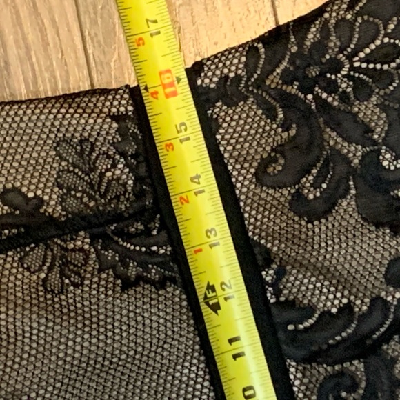 ❤️GORGEOUS CHARLOTTE RUSSE BLACK OVER NUDE FORMAL❤️DRESS IN SIZE XL❤️BRA… - Picture 9 of 9